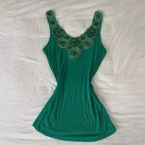 Y2K‎ Body Central Green Gem Tank